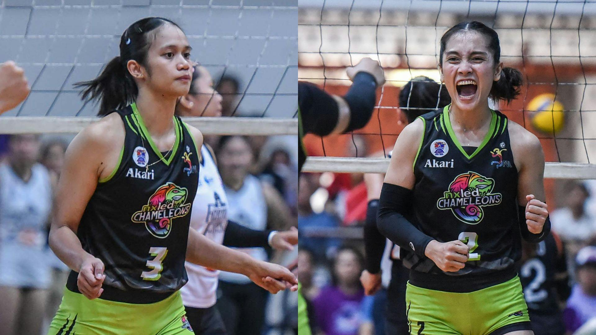 From bench to starter: Jho Maraguinot, Lycha Ebon share emotional hug after capping PVL season with win